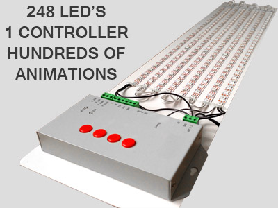 Pixel LED Array with controller Image